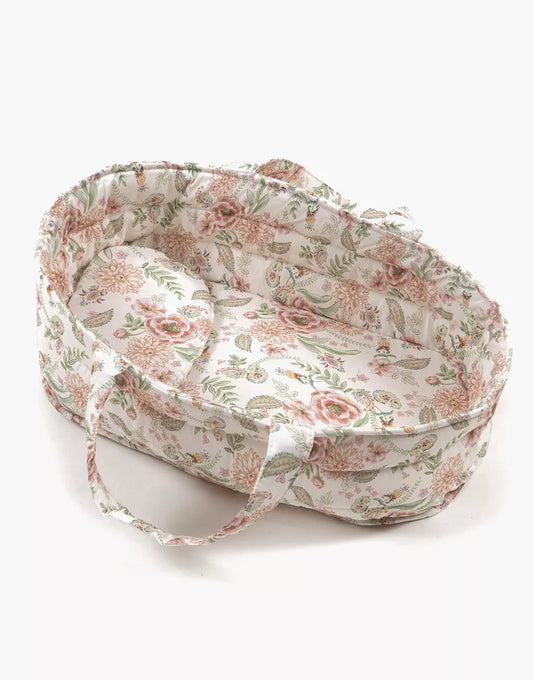 Couffin poupée et son oreiller en coton  Lili-Rose