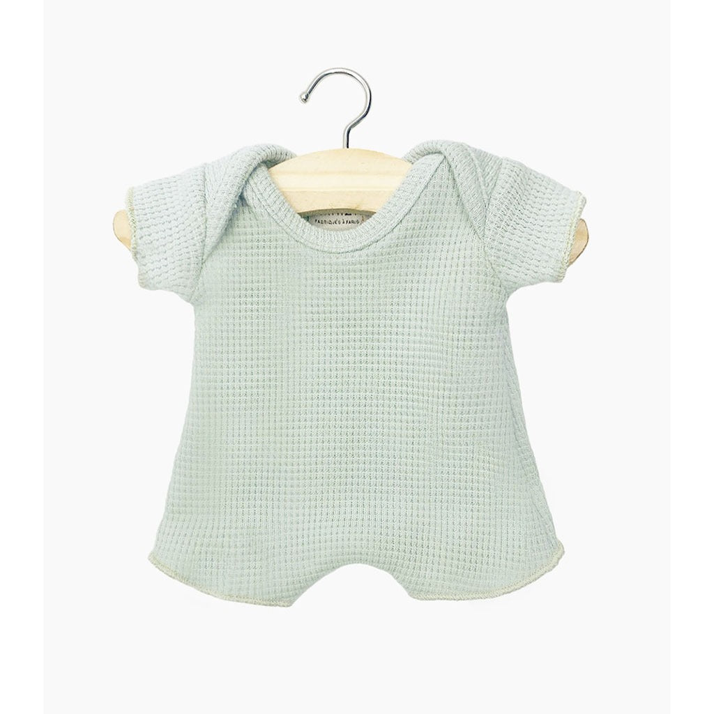 Babies - Body shorty bleu nid d'abeille
