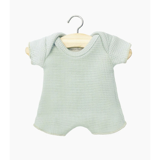 Babies - Body shorty bleu nid d'abeille