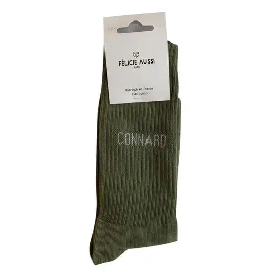 Chaussettes Connard Kaki