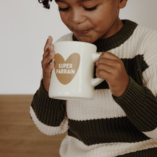 Mug en céramique SUPER PARRAIN