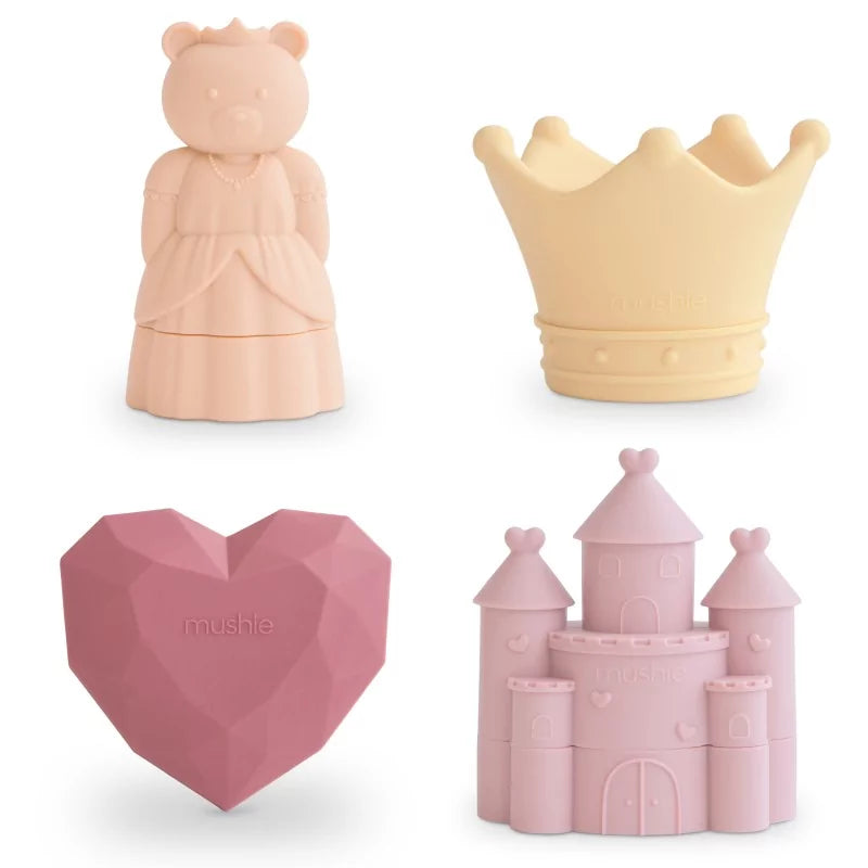 Set de bain en silicone " Chateau de princesse "