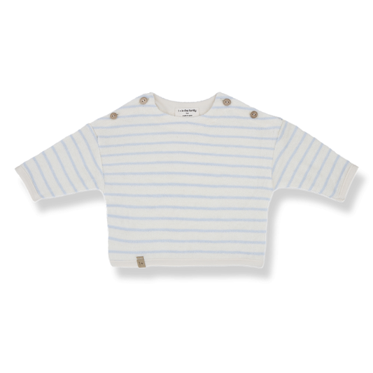 Haut en éponge ENZO misty-blue