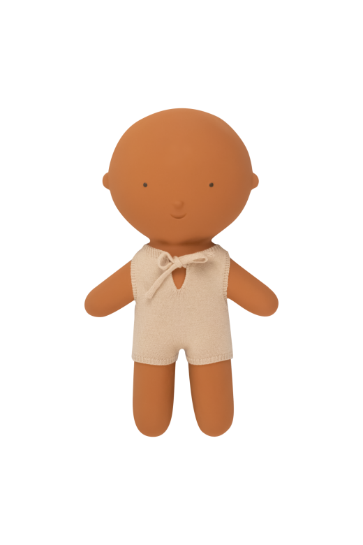 Grand Baby Gommu silicone 32 cm Caramel