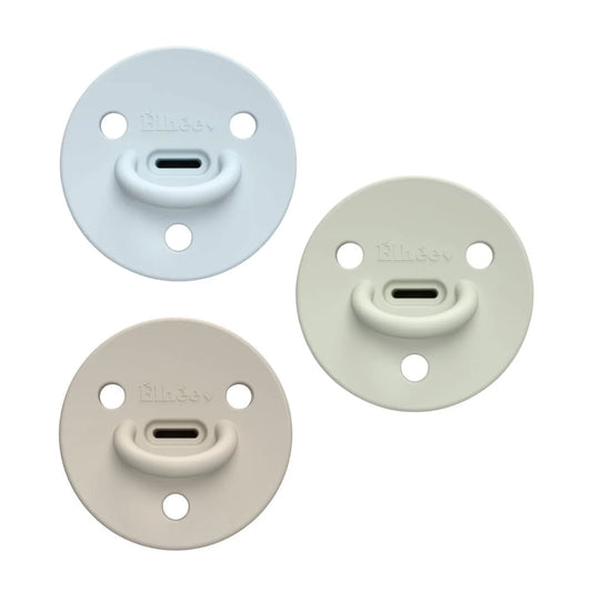 Pack de 3 Sucettes "ChooChoo" 0-6 mois | Extra-Fines - Bobby