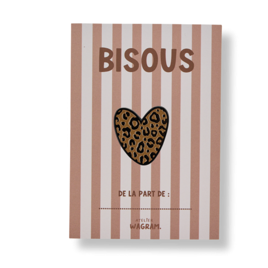 Pins coeur léopard