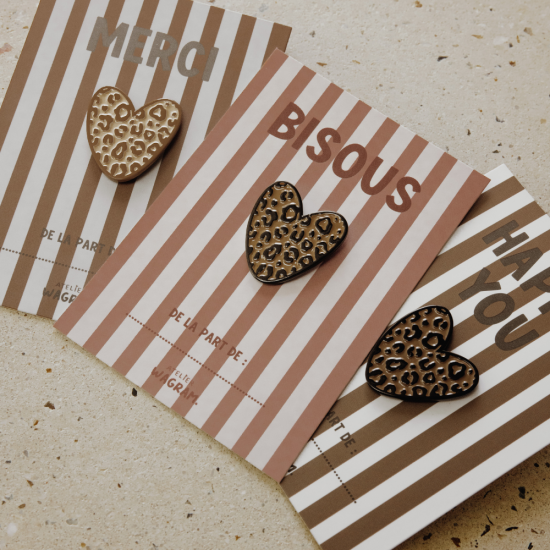 Pins coeur Atelier Wagram