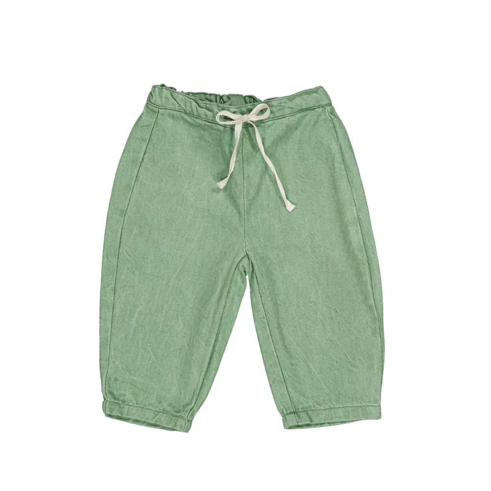 Pantalon grégoire - denim vert