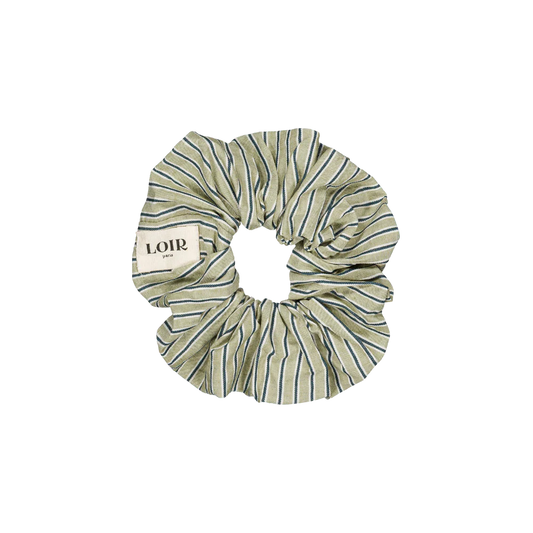 Chouchou lou - rayures menthe