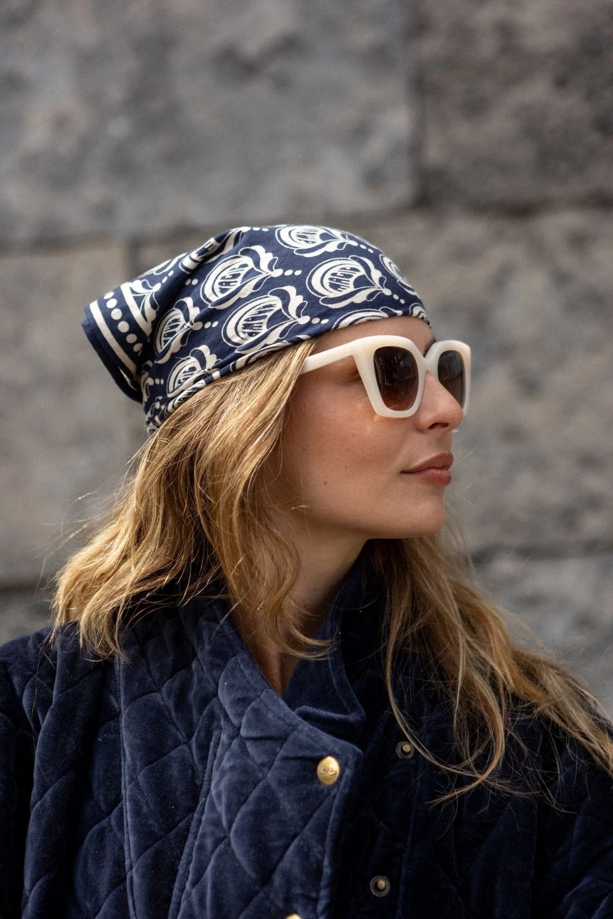 Small Foulard Manika Wonderful Navy