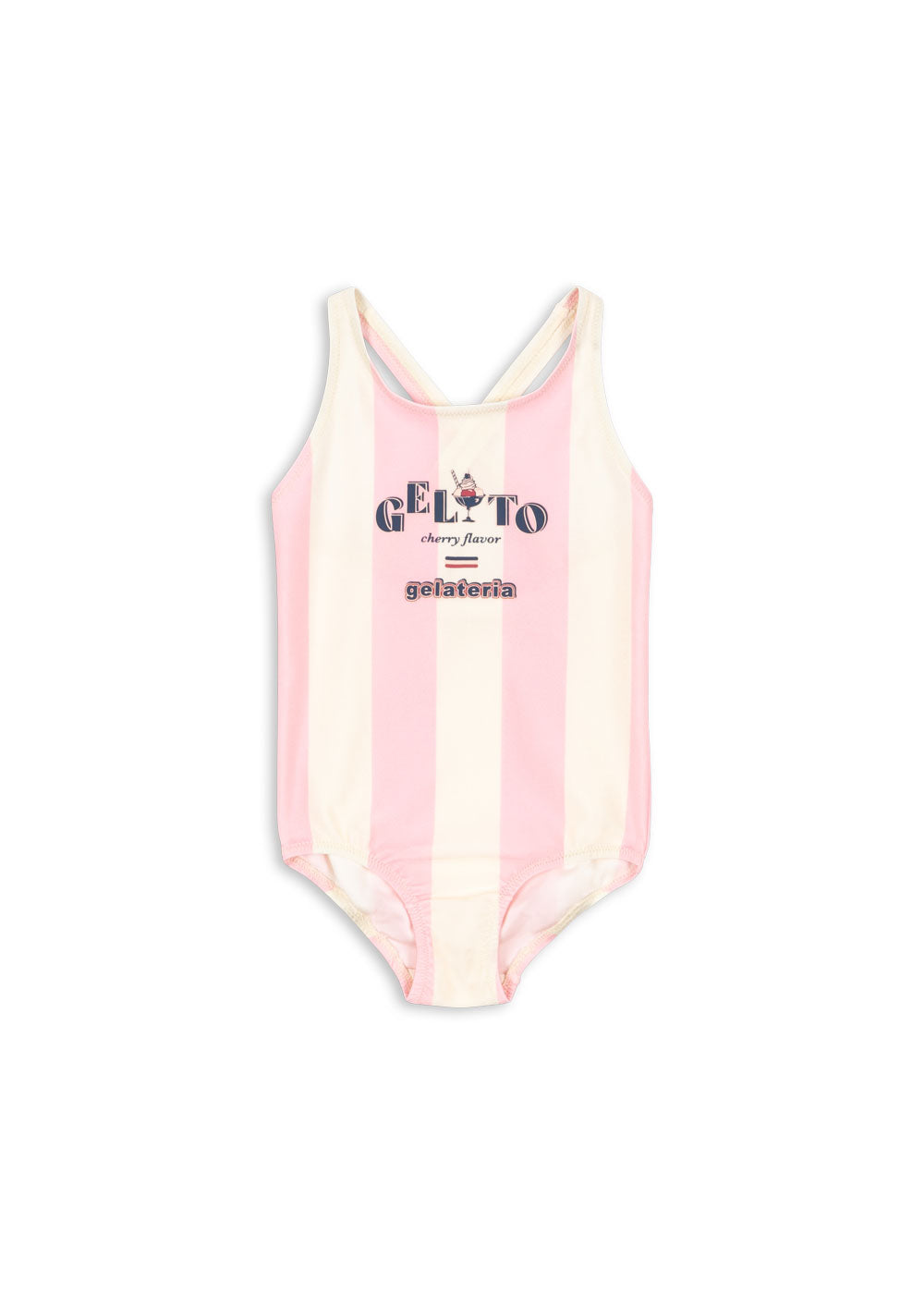 Maillot de bain POMIA rayures rose