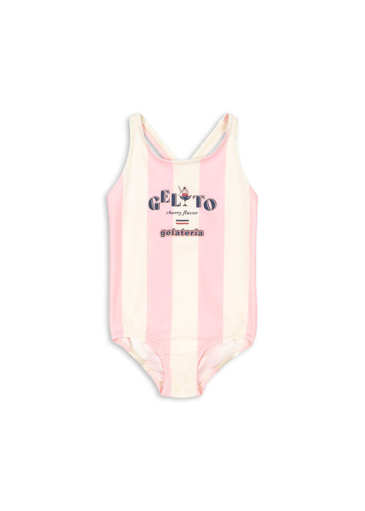 Maillot de bain POMIA rayures rose