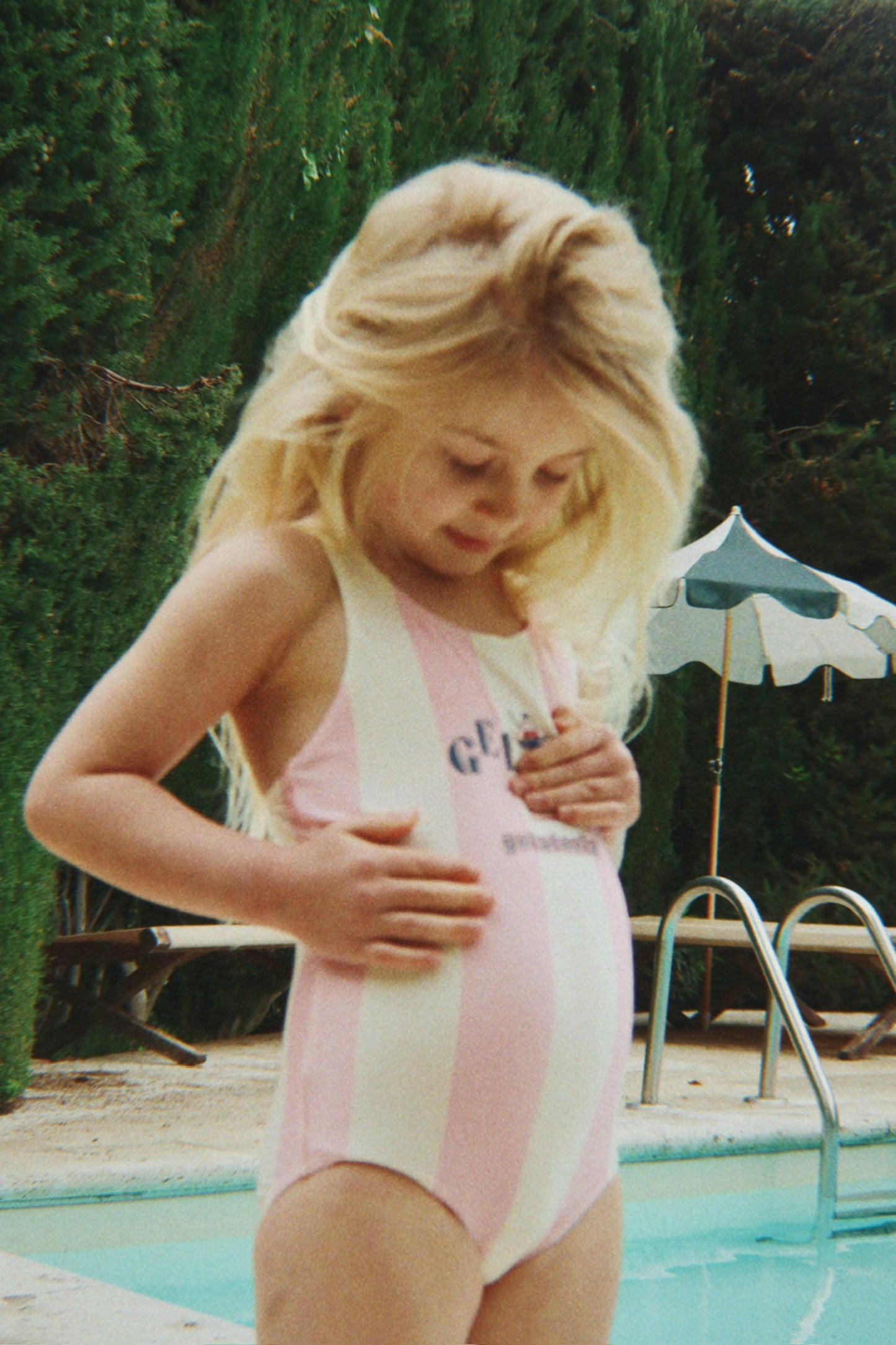 Maillot de bain POMIA rayures rose