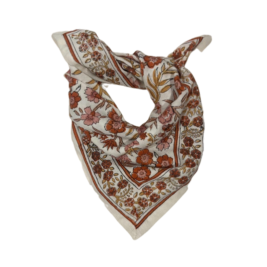 Foulard Delhi BRIQUE