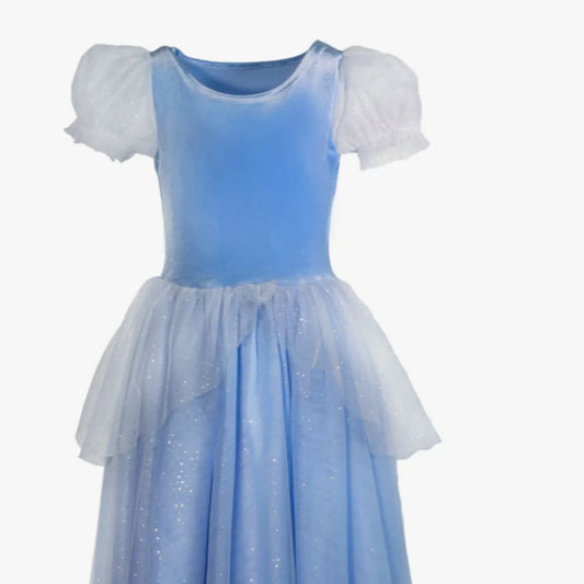 Robe de Cendrillon bleu ciel