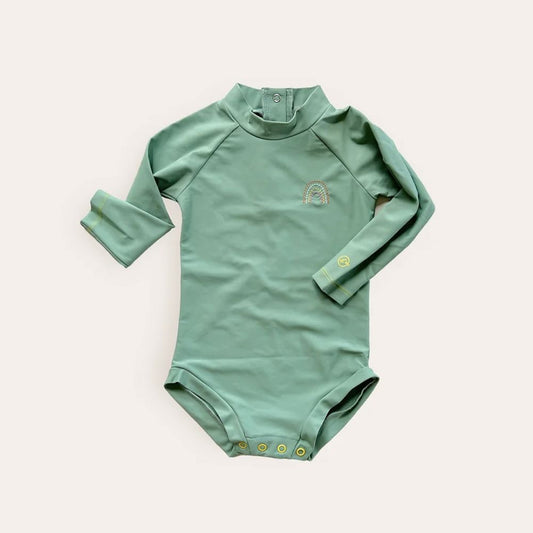 Maillot de bain bébé anti-uv vert